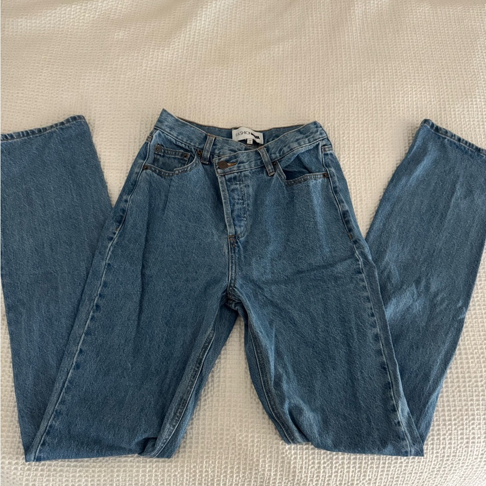 Fashion Nova Blue Women Jeans